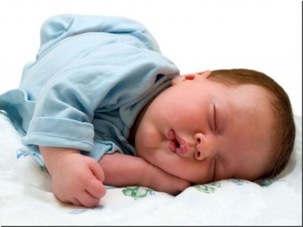 Why does the baby not sleep well?