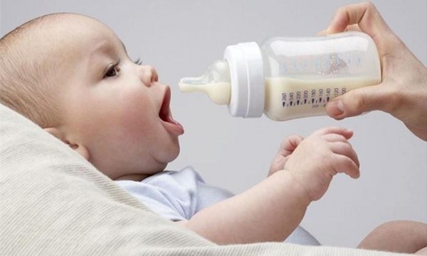 Feeding from a bottle