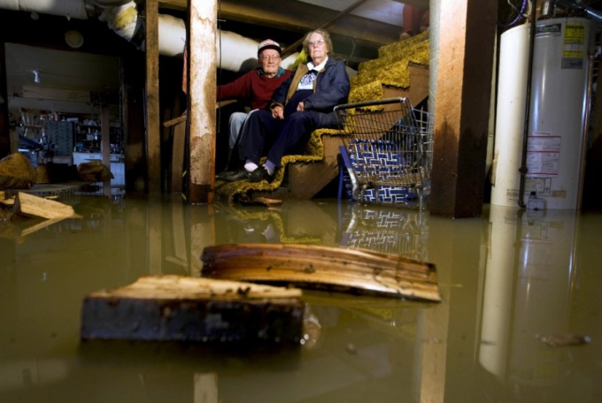 What to do if there is water in the basement 