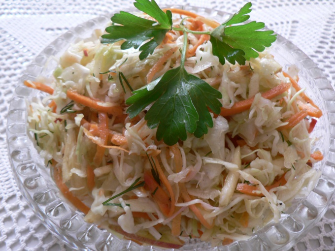 Cooking cabbage "Po-Mexican"