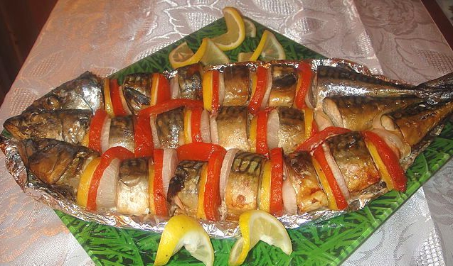 How to cook mackerel in an oven