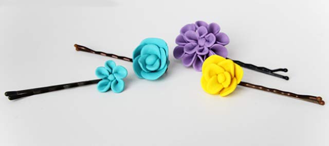 How to make clasps of polymer clay