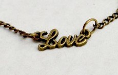 How to make a beautiful bracelet with the inscription Love 