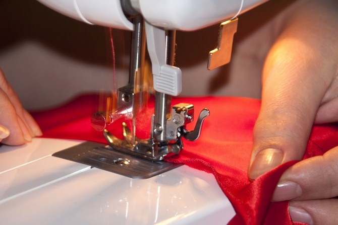 How to sew a mat out of tissue lapses