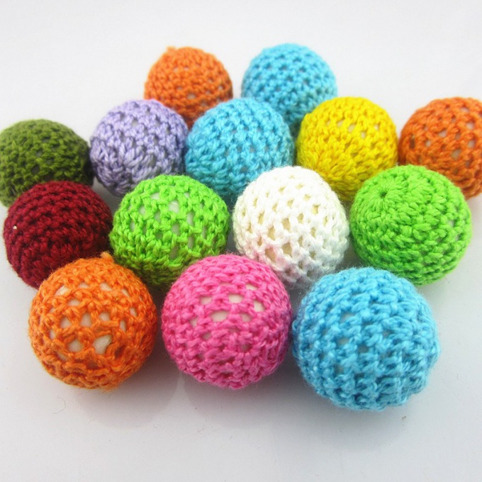 How to tie fashionable beads crochet