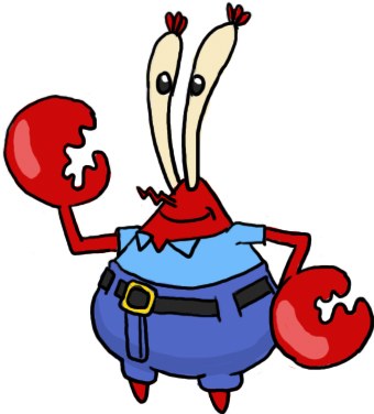 How to draw Mr. Crabs from Bob's Sponge