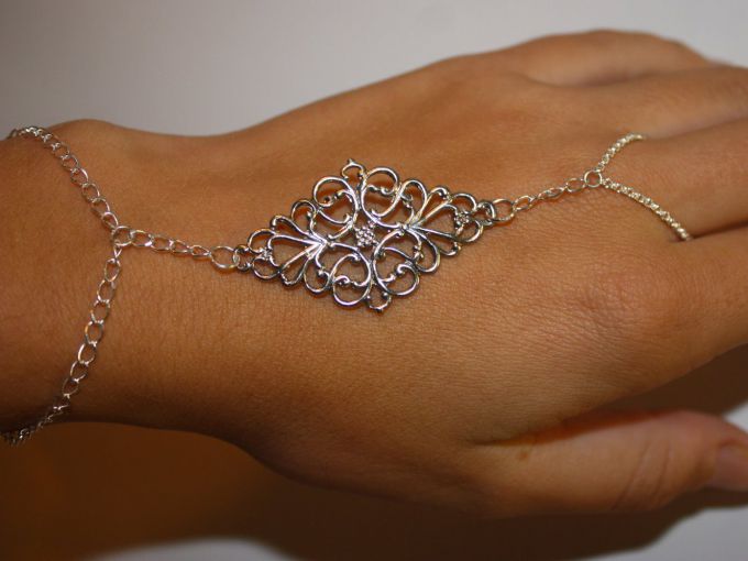 Stylish decoration: bracelet-ring