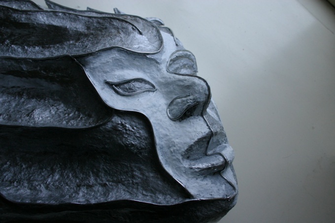 From papier-mache you can make original masks