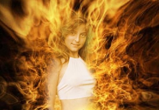 How to make a person on fire in Photoshop