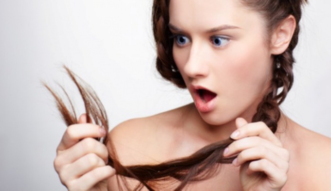 What to do if the hair is split and broken