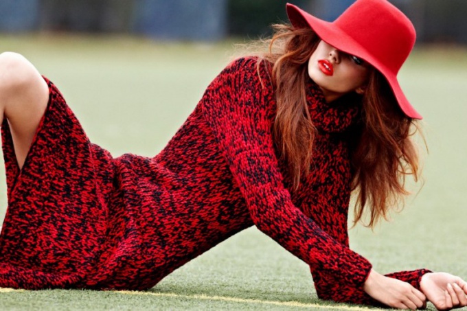 Fashion on red