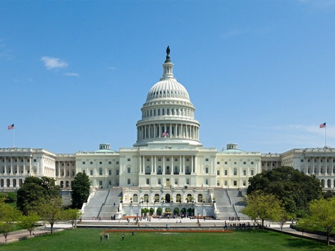 Capitol - the building of the US Congress