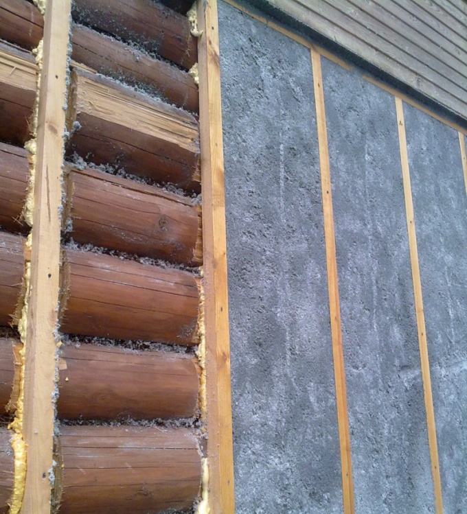 How to insulate the walls of a timber house