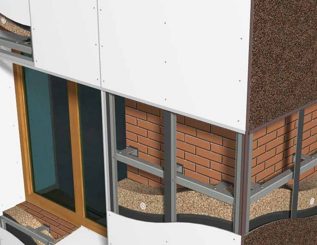 Choice of a hinged ventilated facade and its variety