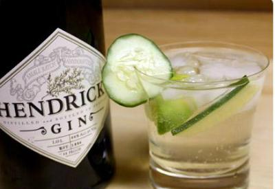 Cucumber Gin and tonic