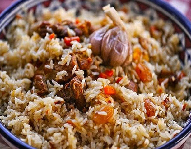 Amazingly fragrant Uzbek pilau