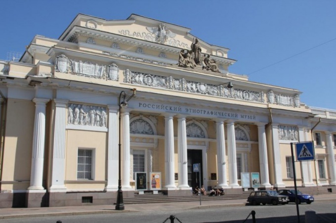 The Russian Ethnographic Museum is on the Engineering Street