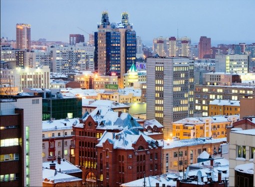 Which building is the highest in Novosibirsk?