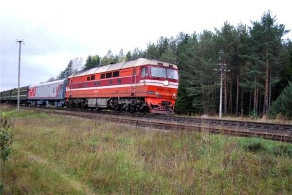 From which train station go Moscow-Pskov