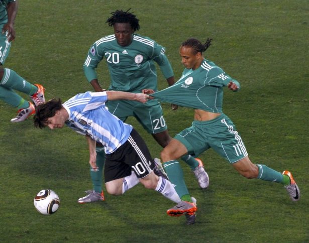 World Cup 2014: how the game was played Nigeria - Argentina