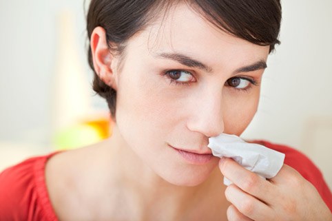 How to stop nasal bleeding