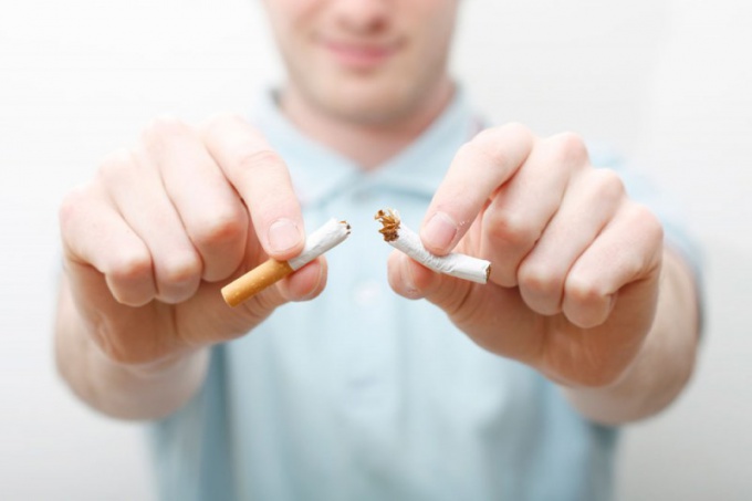 What changes occur in the body of quit smoking