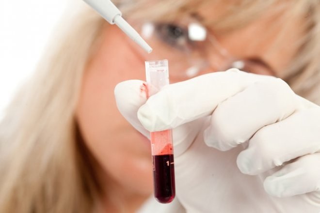 What analysis reveals the blood group